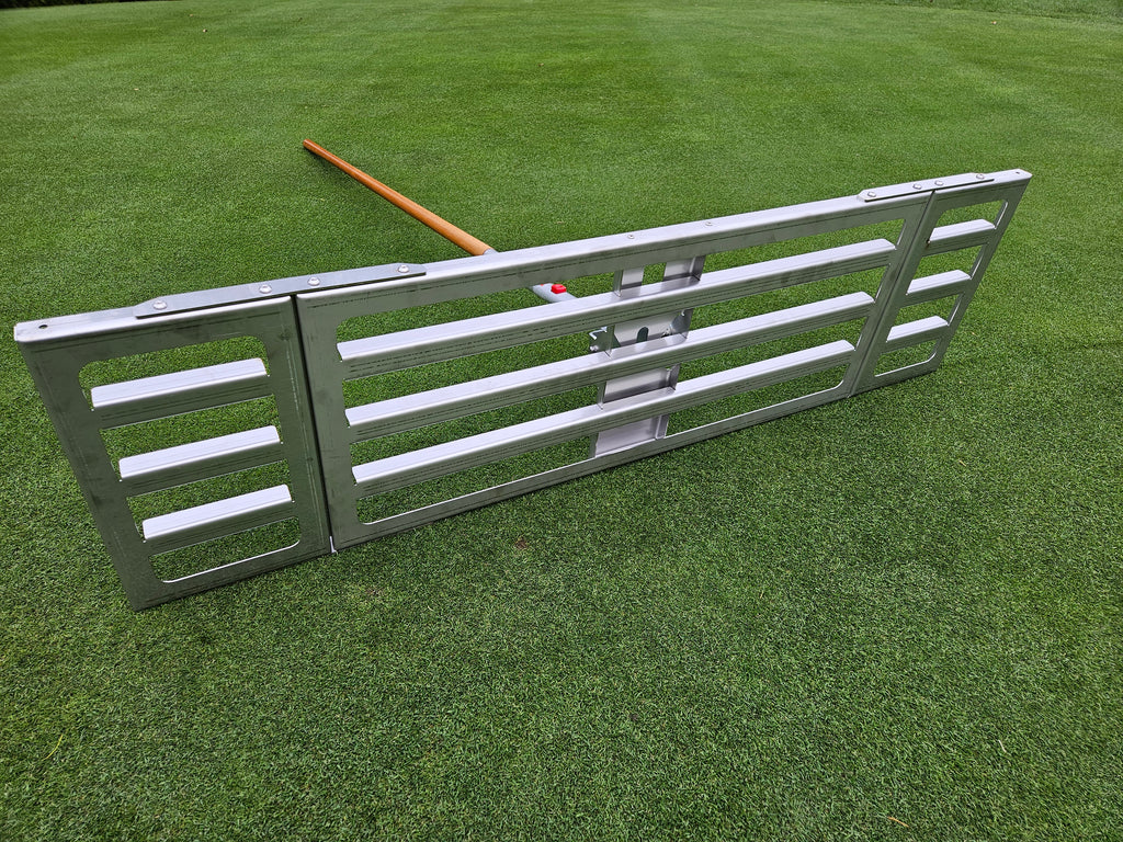 Rasenrakel XXL in 120cm Breite