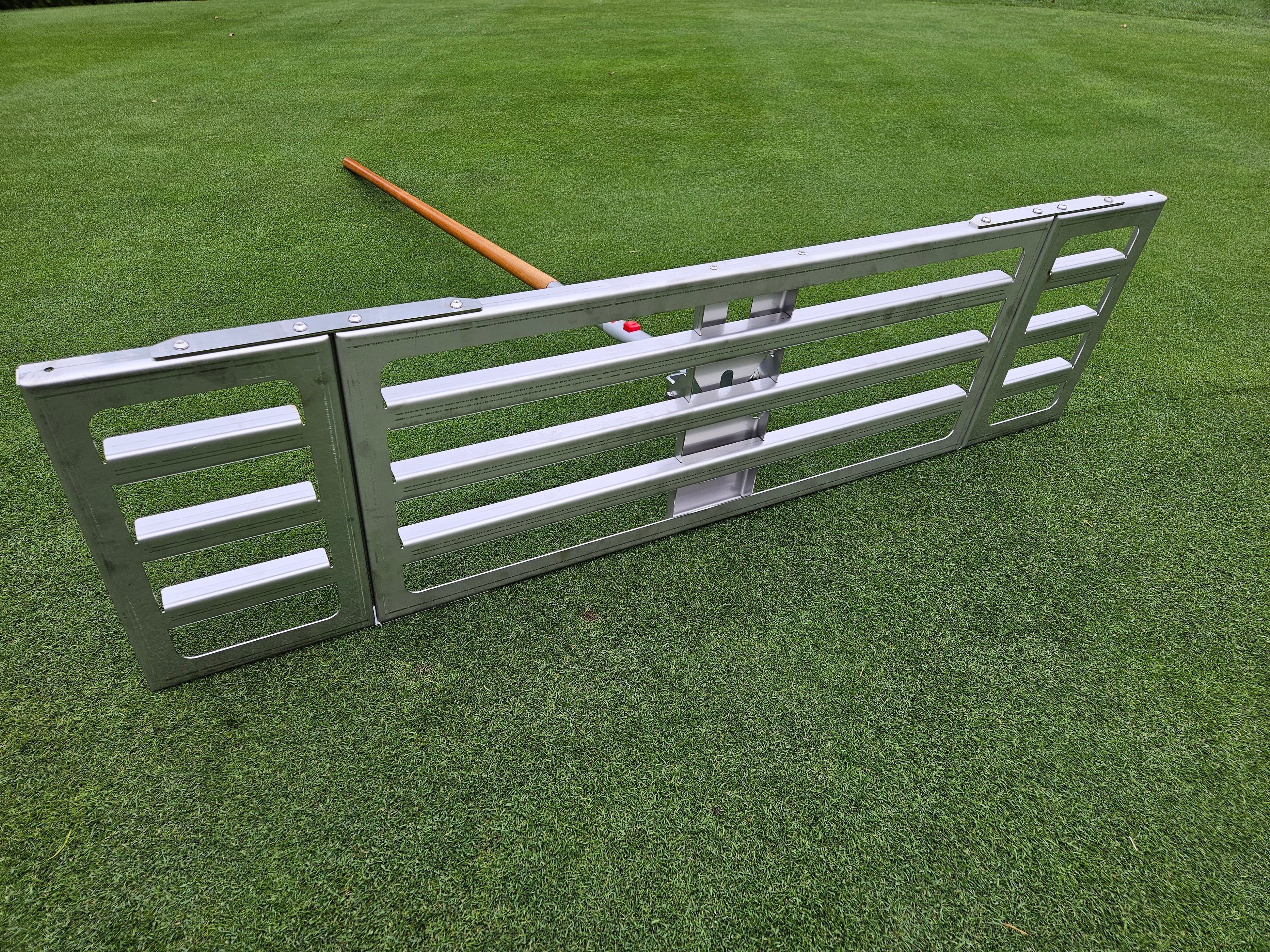 Rasenrakel XXL in 120cm Breite