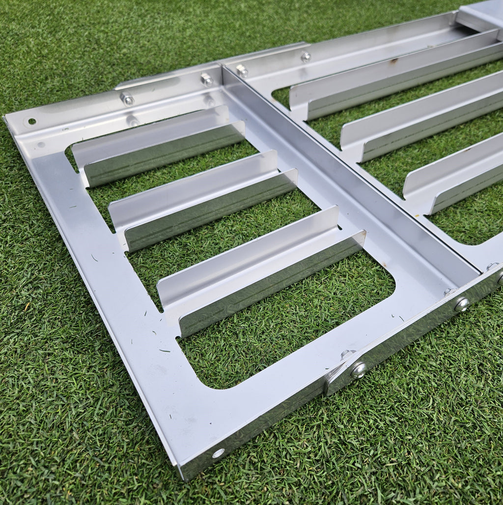 Rasenrakel XXL in 120cm Breite