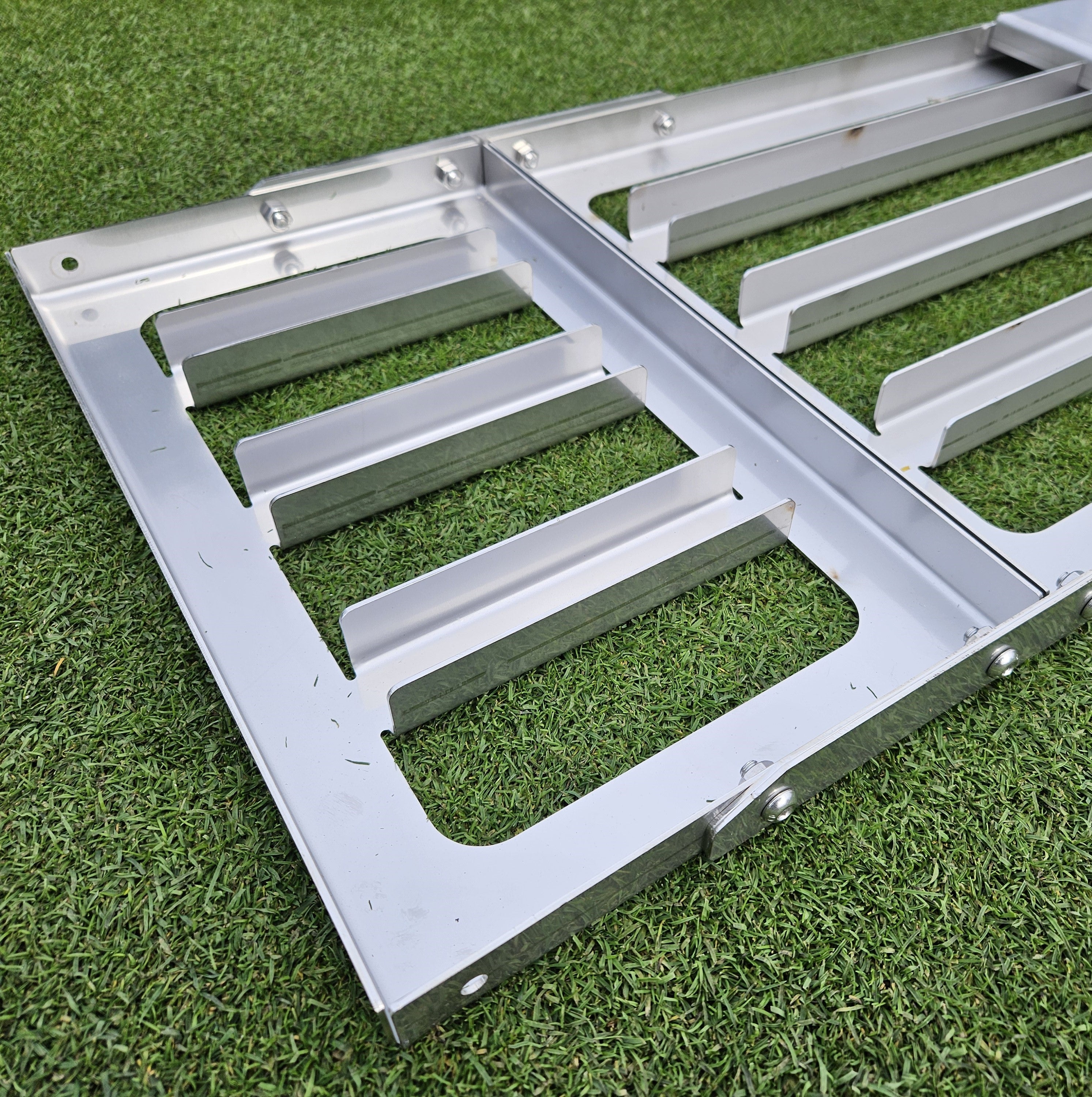 Rasenrakel XXL in 120cm Breite