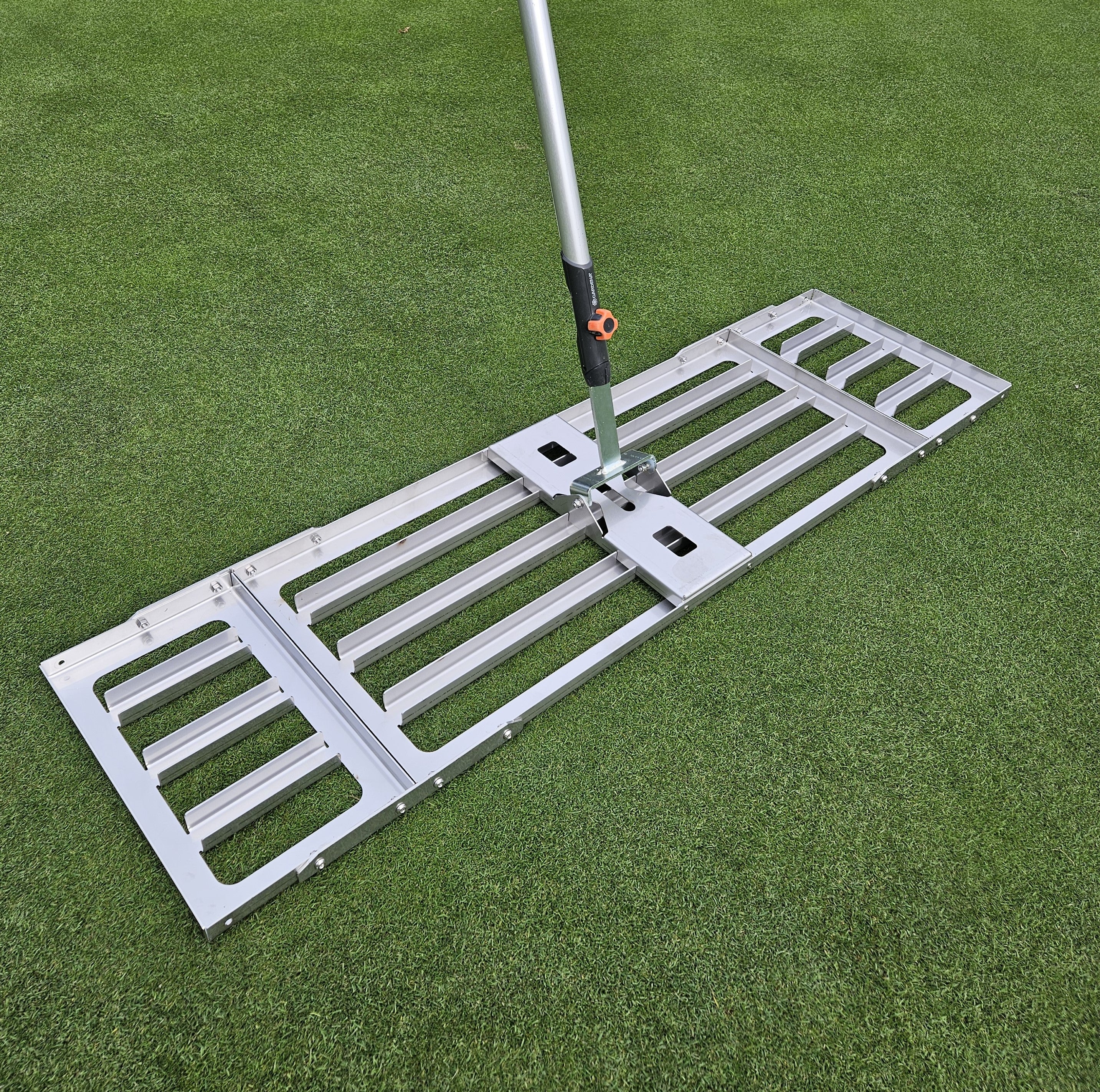 Rasenrakel XXL in 120cm Breite