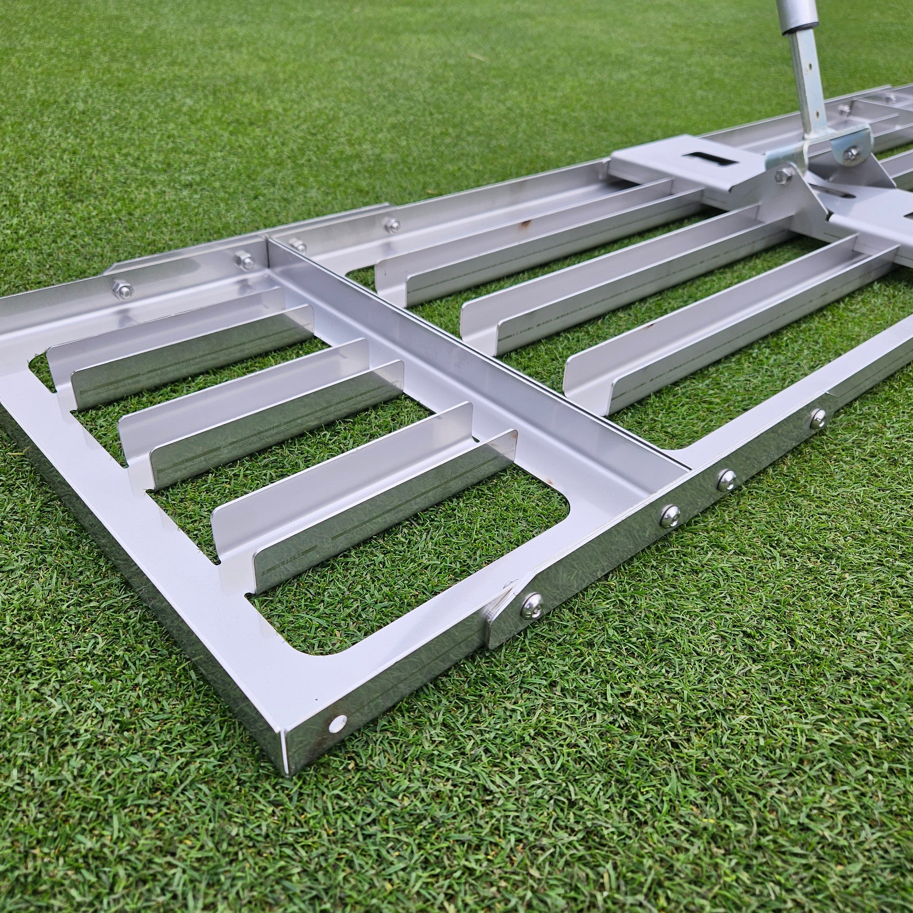 Rasenrakel XXL in 120cm Breite