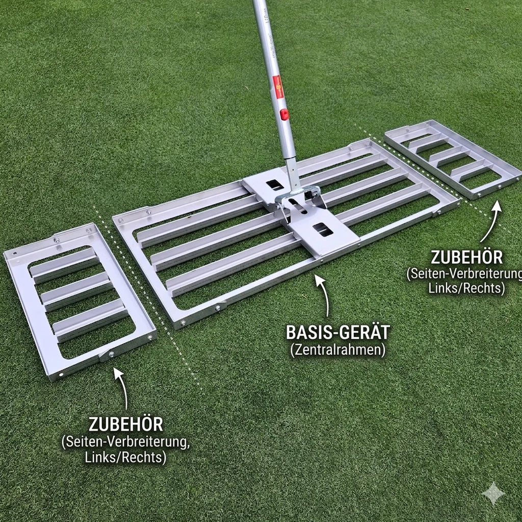 Lawn rake L in 80cm width