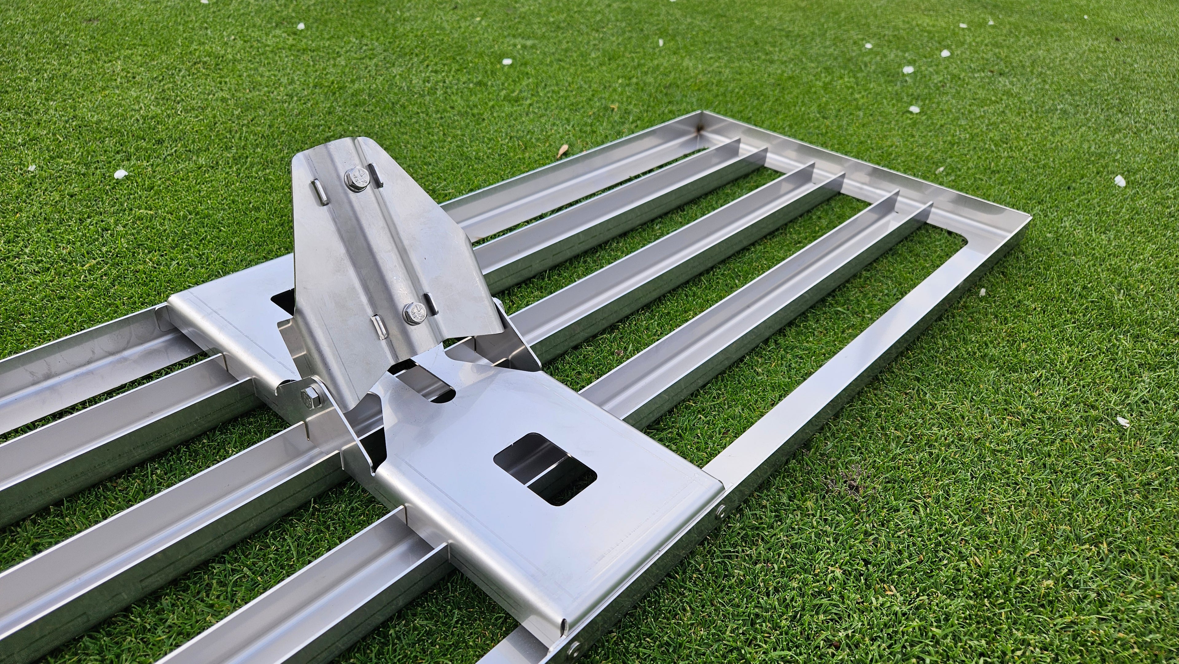 Rasenrakel XXL in 120cm Breite